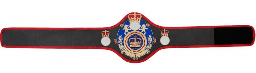 QUEENSBURY CHAMPIONSHIP BELT QUEEN/BLUE/G/BLUGEM - AVAILABLE IN 10+ COLOURS